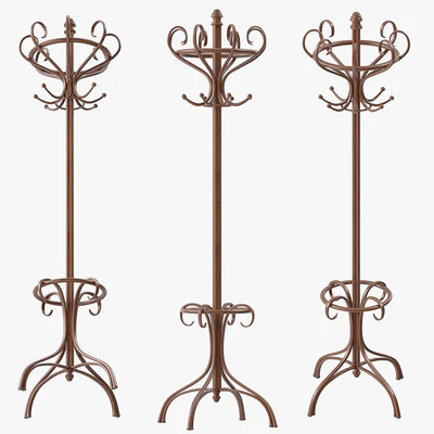 Bentwood Hat & Coat Stand — Ver 3
