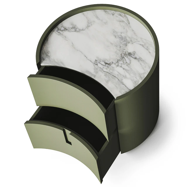 Meridiani Johnny Bedside Table — Скачать