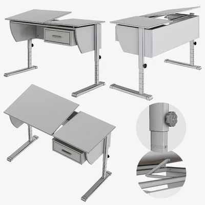 Student table Posture 120 Hoff — Ver 4