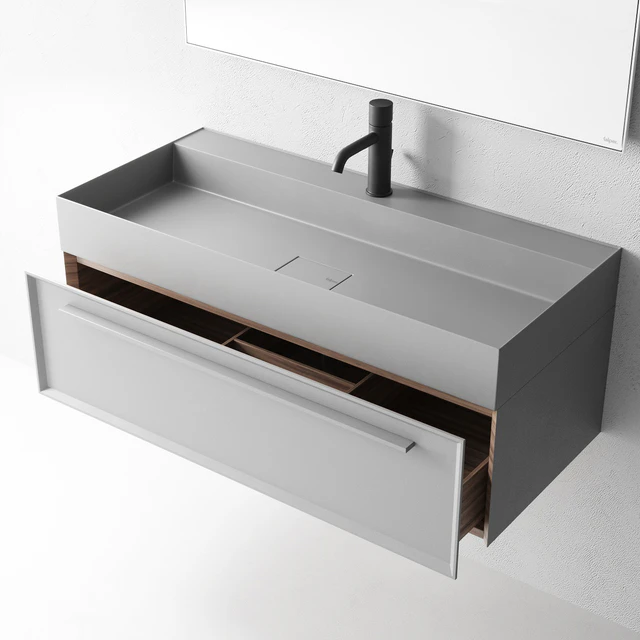 Falper 7.0 Set 2 | Wall-mounted vanity unit with drawers — Descargar