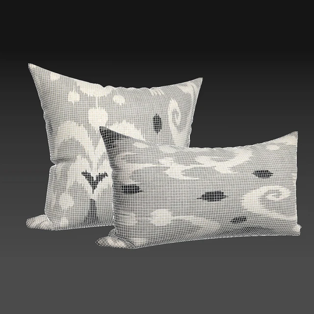 Decorative pillows Dot and bo Indah Ikat. set 044 — Скачать