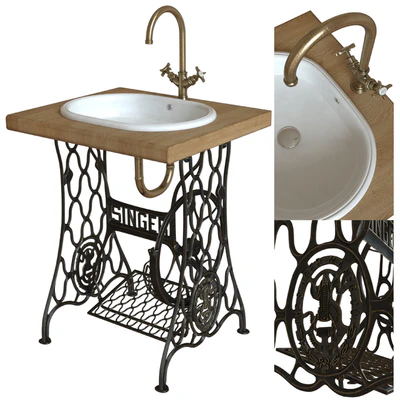 SEREL Washbasin & Singer stand countertop — Ver 1