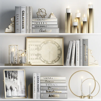 DECORATIVE SET 05 (white) — Ver 1