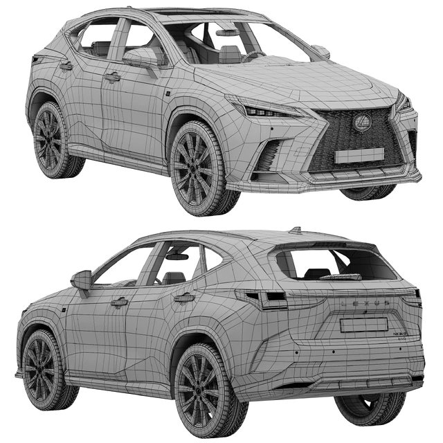Lexus NX300 F-Sport 2022 — Descargar