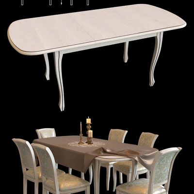 Table and chairs — Ver 3