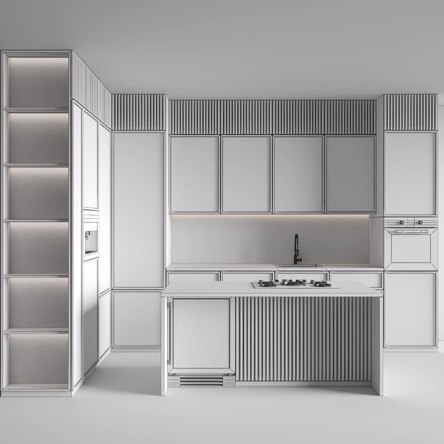 Kitchen Modern 131 (Corner Kitchen) — Descargar
