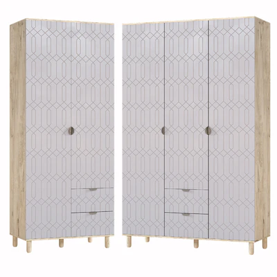 Swing wardrobe Tejons-2, Tejons-3 Time Deco Santiago — Ver 1