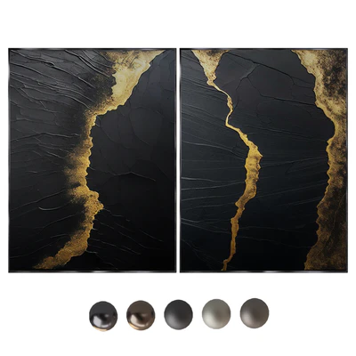 MINIMALIST ABSTRACT PAINTING ABAV493 и 498 — Вид 1