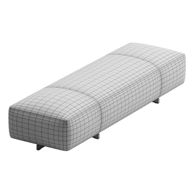 Yves Bench 2 by Minotti — Ver 4