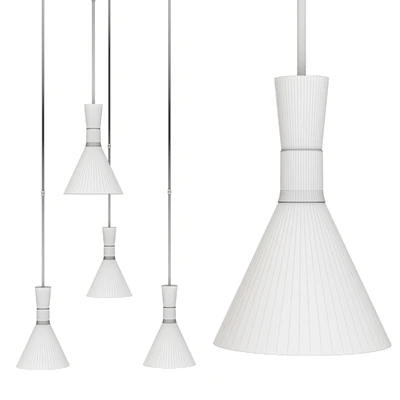 Liam Small Conical Pendant by STUDIO VC Nickel — View 2