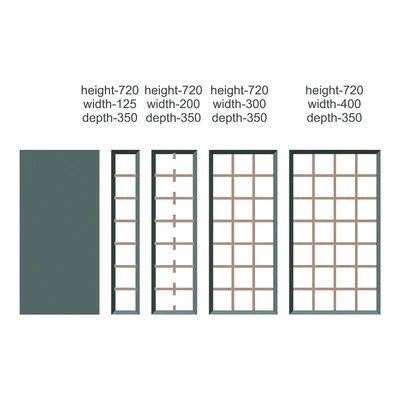 Wine sections for kitchen sets. — Ver 5