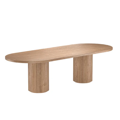 BYRON COLUMN RECTANGULAR DINING TABLE — Вид 9
