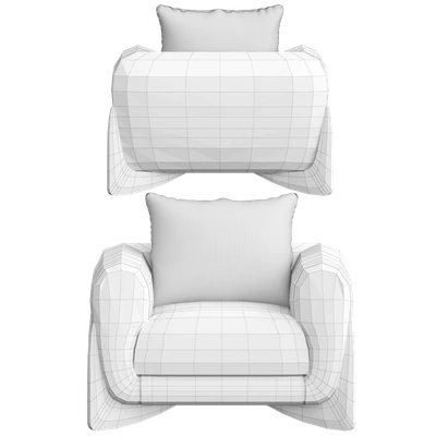 SOFTBAY Armchair By Porada — Ver 4