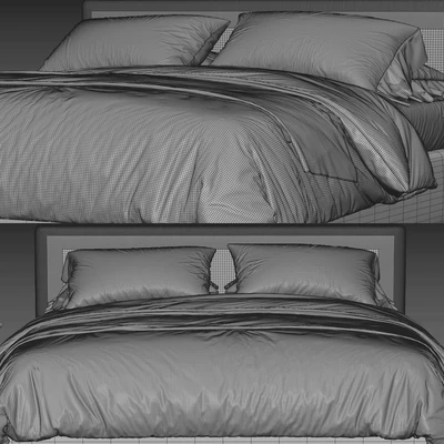 Flou Notturno Bed — Ver 4
