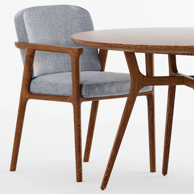 REN DINING TABLE C1100 and Zio Dining Chair — Descargar