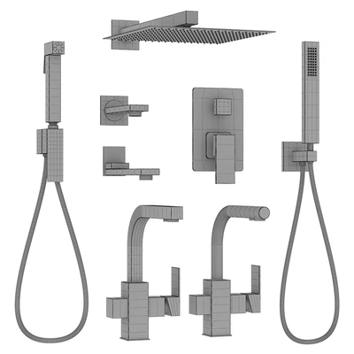 Sanitary ware set Paffoni, cea, antonio lupi — Ver 2