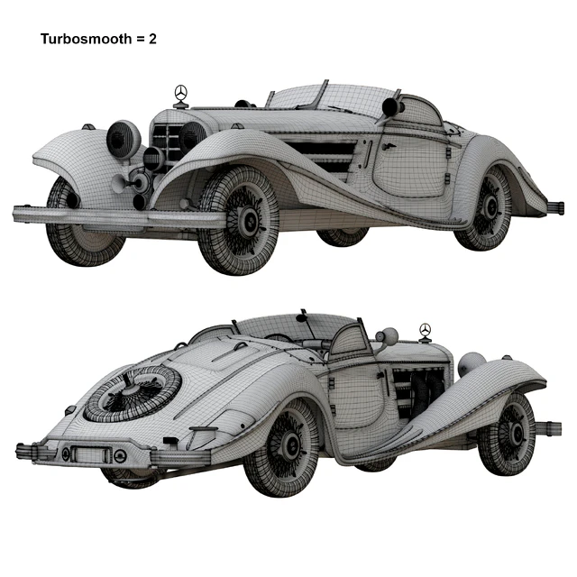 Mercedes 540K Roadster — Скачать