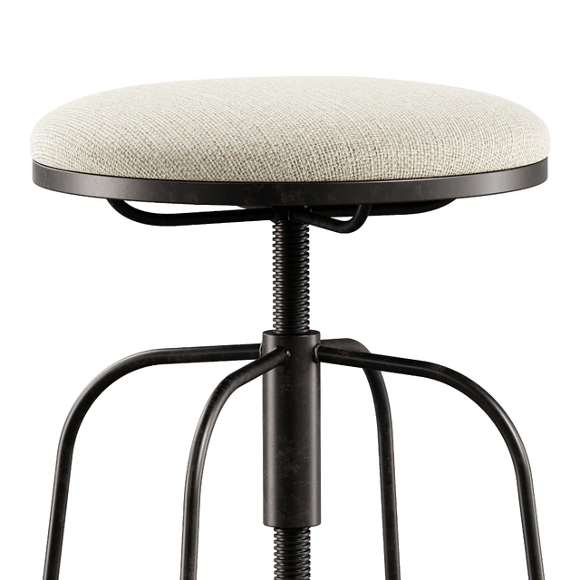 Zara Home - Linen swivel stool — Скачать