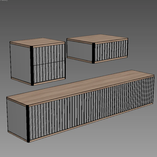 Set of Wall Pedestals the Idea — Descargar