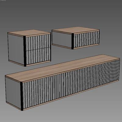 Set of Wall Pedestals the Idea — Ver 2