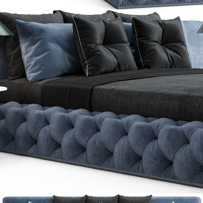 Flexform  Mood Leonardo Кровать. — Вид 2