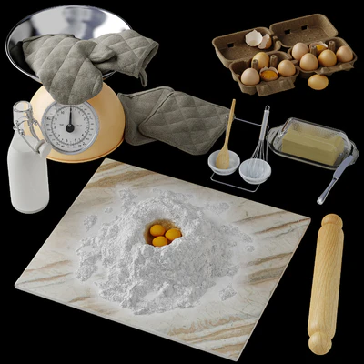 Kitchen decor set — Ver 1