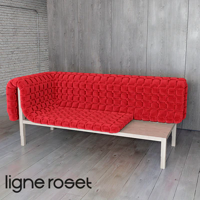 Right or Left-Arm Sofa with Table (RUCHÉ) — Descargar
