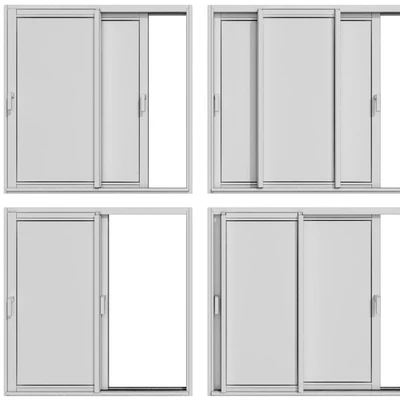 Sliding Stained Glass Aluminum Windows — Ver 4