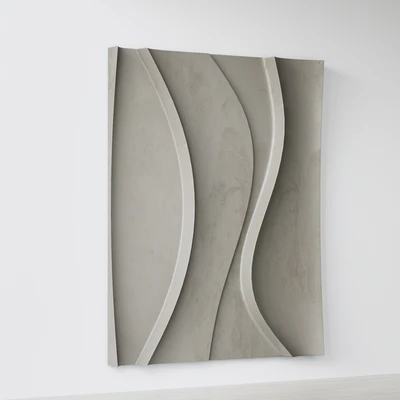 Abstract composition. Relief. Plateau. 9 — Ver 3