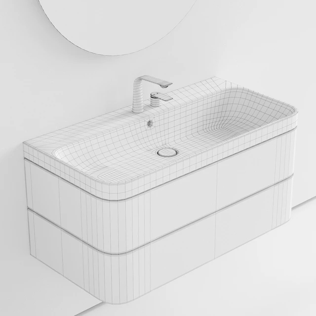 Duravit Happy D.2 Plus | Vanity unit — Descargar