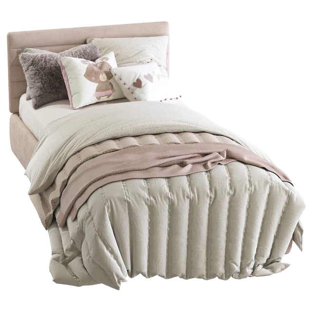 Кровать Pfeiffer Upholstered Bed 4 — Скачать