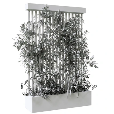 vertical plant in box set 124 — Ver 6