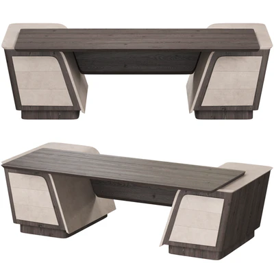 Blues Presidential Office Desk by Turri — Ver 3
