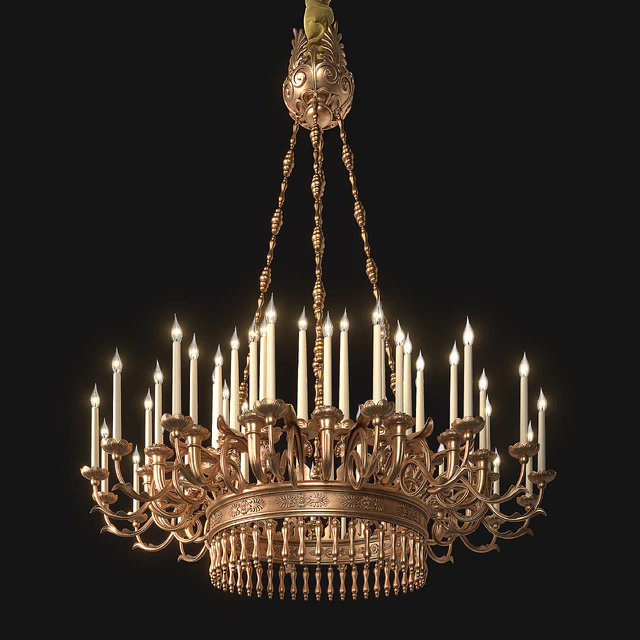 White House Red Room Chandelier 1805 — Descargar