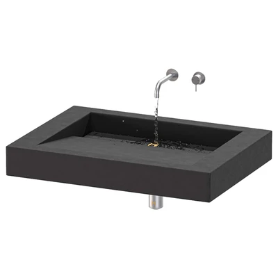 SSI Design Indiana wastafel Solid Surface minimal — Ver 3