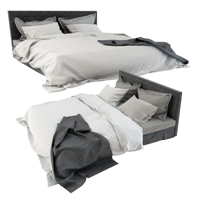 Scandinavian Bed — Ver 1