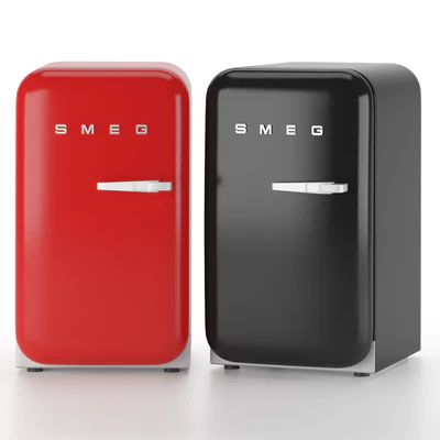Холодильник Smeg 50's Style FAB5LRD3 (Минибар) — Вид 1