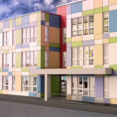 Building of pre-school educational institution — Ver 3