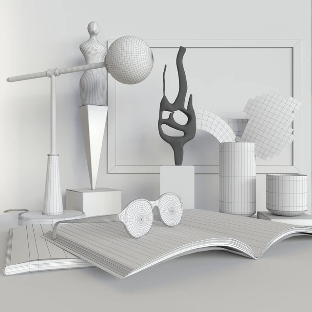 Collection of decorative elements for design — Descargar