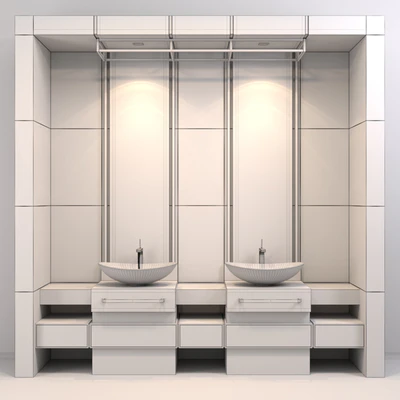 Bathroom Furniture Set 3 — Ver 3