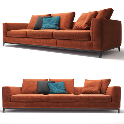 Диван Minotti Andersen 3-х местный — Вид 1