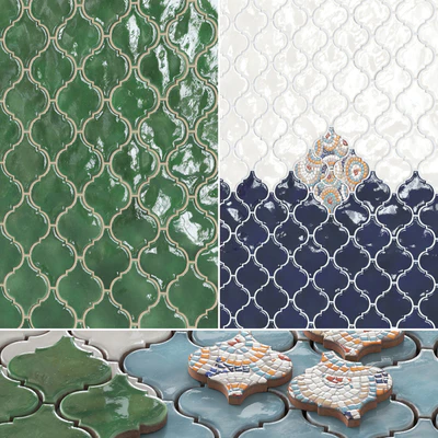 Керамическая плитка Kerama Marazzi Арабески Майолика — Вид 1