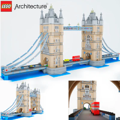 Lego 10214 Tower Bridge — Ver 1