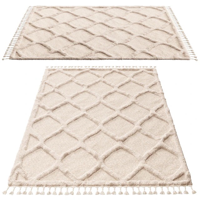 nuLOOM Raised Ogee Trellis Nursery Area Rug — Descargar