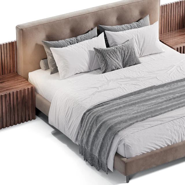 Minotti Brasilia Bed — Скачать