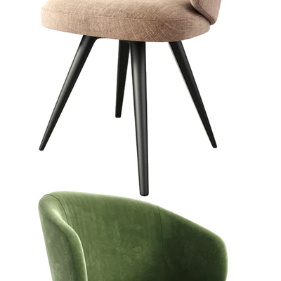 Lema Dining Chair With Solid Base — Ver 3