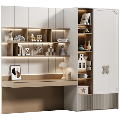 Children's wardrobe in a modern style — download
