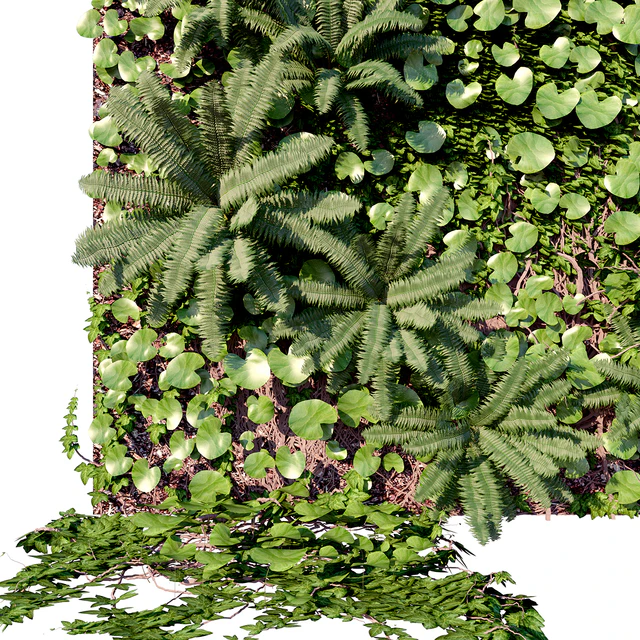Wall decor panel Vertical Garden — Descargar