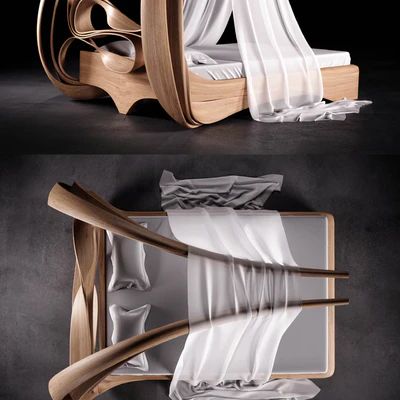 Enignum canopy-bed 1 by Joseph Walsh — Вид 3