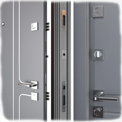 Entrance metal door Vista (Zimen) — Ver 2
